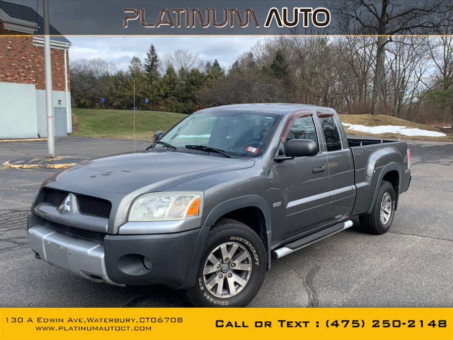 2006 Mitsubishi Raider Ext Cab V8 Auto 4WD Duro Cross, available for sale in Waterbury, Connecticut | Platinum Auto Care. Waterbury, Connecticut 2006 Mitsubishi Raider Ext Cab V8 Auto 4WD Duro Cross, available for sale in Waterbury, Connecticut | Platinum Auto Care. Waterbury, Connecticut