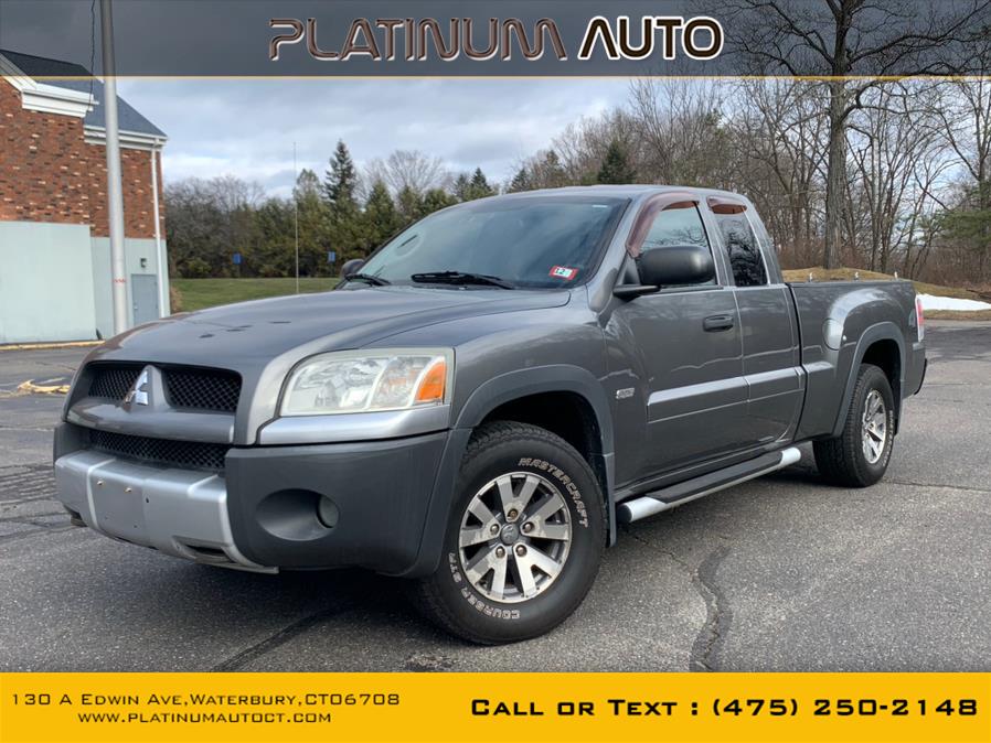 2006 Mitsubishi Raider Ext Cab V8 Auto 4WD Duro Cross, available for sale in Waterbury, Connecticut | Platinum Auto Care. Waterbury, Connecticut 2006 Mitsubishi Raider Ext Cab V8 Auto 4WD Duro Cross, available for sale in Waterbury, Connecticut | Platinum Auto Care. Waterbury, Connecticut