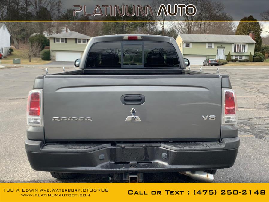 2006 Mitsubishi Raider Ext Cab V8 Auto 4WD Duro Cross, available for sale in Waterbury, Connecticut | Platinum Auto Care. Waterbury, Connecticut 2006 Mitsubishi Raider Ext Cab V8 Auto 4WD Duro Cross, available for sale in Waterbury, Connecticut | Platinum Auto Care. Waterbury, Connecticut
