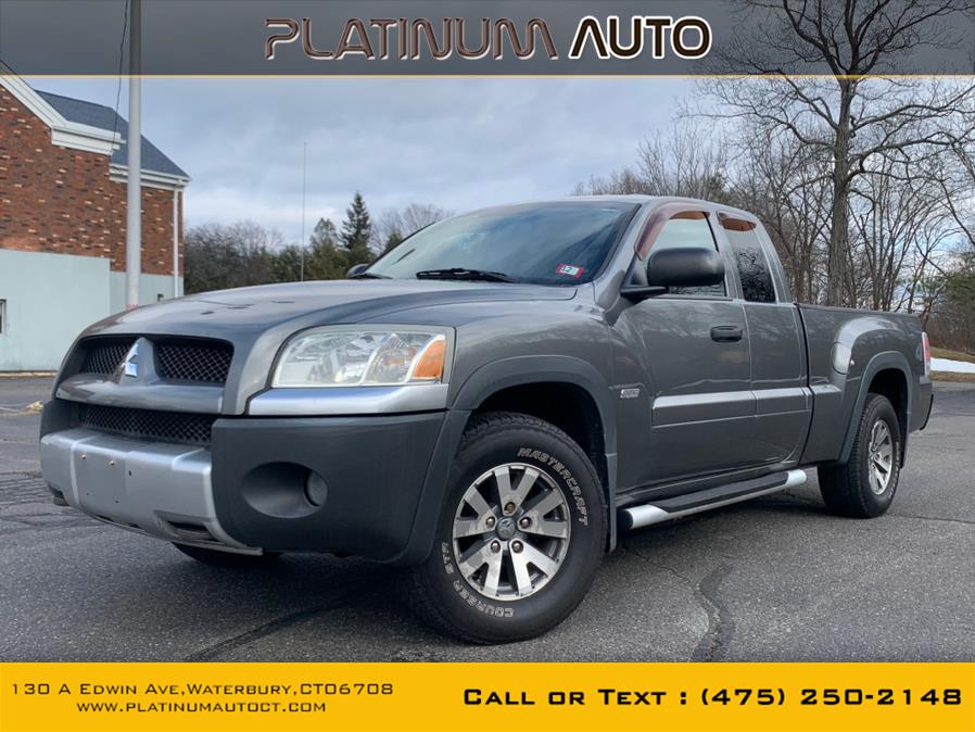 2006 Mitsubishi Raider Ext Cab V8 Auto 4WD Duro Cross, available for sale in Waterbury, Connecticut | Platinum Auto Care. Waterbury, Connecticut 2006 Mitsubishi Raider Ext Cab V8 Auto 4WD Duro Cross, available for sale in Waterbury, Connecticut | Platinum Auto Care. Waterbury, Connecticut