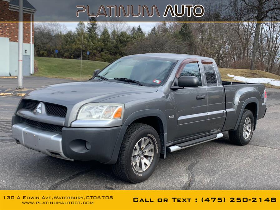 2006 Mitsubishi Raider Ext Cab V8 Auto 4WD Duro Cross, available for sale in Waterbury, Connecticut | Platinum Auto Care. Waterbury, Connecticut 2006 Mitsubishi Raider Ext Cab V8 Auto 4WD Duro Cross, available for sale in Waterbury, Connecticut | Platinum Auto Care. Waterbury, Connecticut