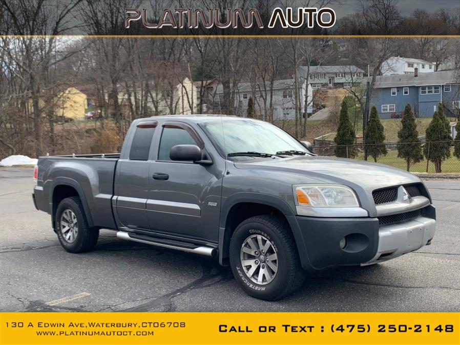 2006 Mitsubishi Raider Ext Cab V8 Auto 4WD Duro Cross, available for sale in Waterbury, Connecticut | Platinum Auto Care. Waterbury, Connecticut 2006 Mitsubishi Raider Ext Cab V8 Auto 4WD Duro Cross, available for sale in Waterbury, Connecticut | Platinum Auto Care. Waterbury, Connecticut