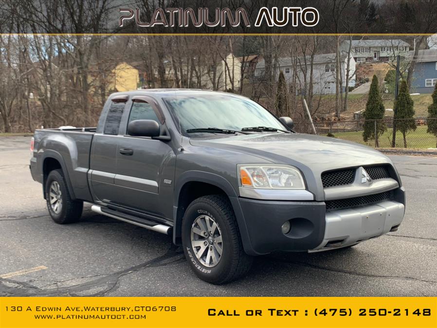 2006 Mitsubishi Raider Ext Cab V8 Auto 4WD Duro Cross, available for sale in Waterbury, Connecticut | Platinum Auto Care. Waterbury, Connecticut 2006 Mitsubishi Raider Ext Cab V8 Auto 4WD Duro Cross, available for sale in Waterbury, Connecticut | Platinum Auto Care. Waterbury, Connecticut
