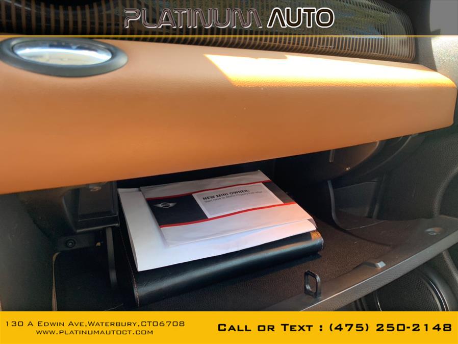 2010 MINI Cooper Hardtop 2dr Cpe S, available for sale in Waterbury, Connecticut | Platinum Auto Care. Waterbury, Connecticut 2010 MINI Cooper Hardtop 2dr Cpe S, available for sale in Waterbury, Connecticut | Platinum Auto Care. Waterbury, Connecticut