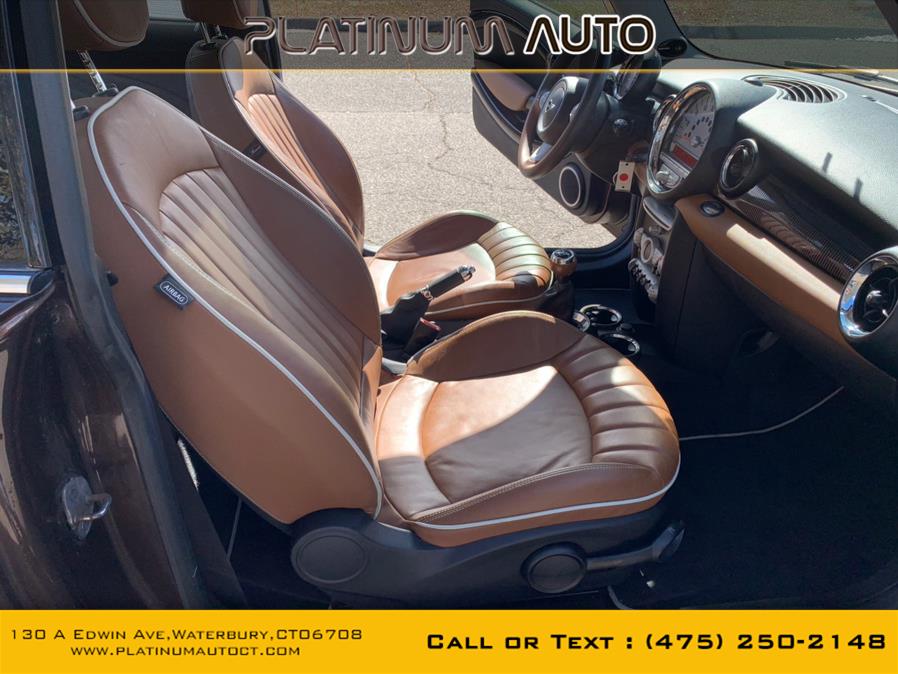 2010 MINI Cooper Hardtop 2dr Cpe S, available for sale in Waterbury, Connecticut | Platinum Auto Care. Waterbury, Connecticut 2010 MINI Cooper Hardtop 2dr Cpe S, available for sale in Waterbury, Connecticut | Platinum Auto Care. Waterbury, Connecticut