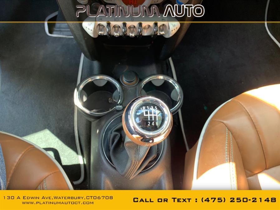 2010 MINI Cooper Hardtop 2dr Cpe S, available for sale in Waterbury, Connecticut | Platinum Auto Care. Waterbury, Connecticut 2010 MINI Cooper Hardtop 2dr Cpe S, available for sale in Waterbury, Connecticut | Platinum Auto Care. Waterbury, Connecticut