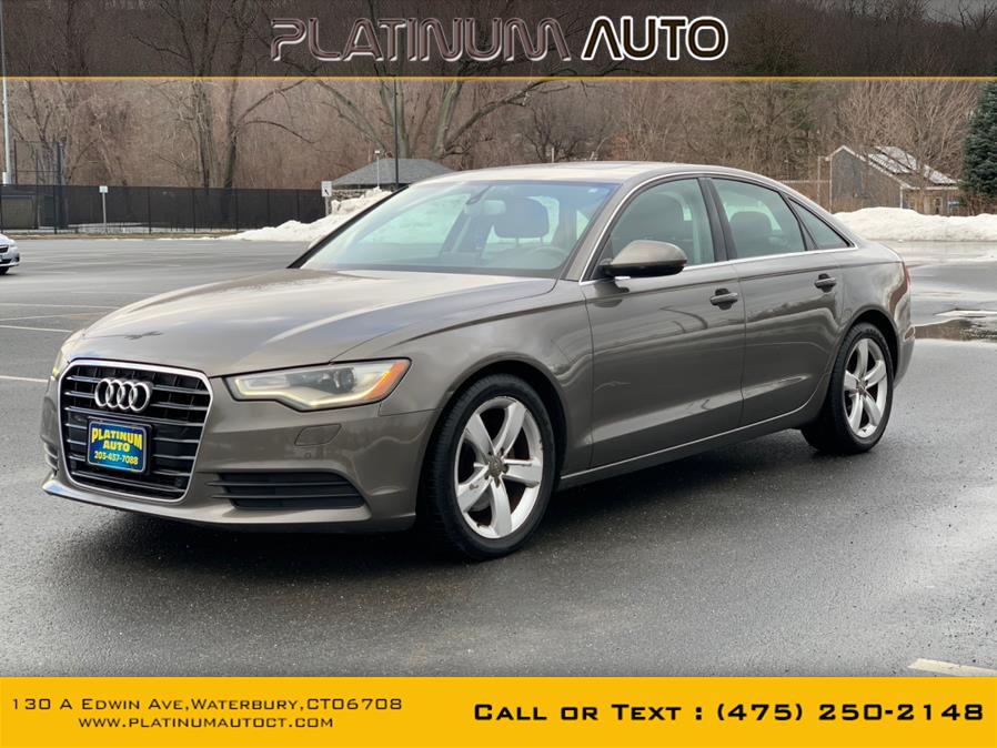 2012 Audi A6 4DR 2.0T Premium Plus, available for sale in Waterbury, Connecticut | Platinum Auto Care. Waterbury, Connecticut 2012 Audi A6 4DR 2.0T Premium Plus, available for sale in Waterbury, Connecticut | Platinum Auto Care. Waterbury, Connecticut