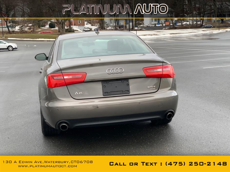 2012 Audi A6 4DR 2.0T Premium Plus, available for sale in Waterbury, Connecticut | Platinum Auto Care. Waterbury, Connecticut 2012 Audi A6 4DR 2.0T Premium Plus, available for sale in Waterbury, Connecticut | Platinum Auto Care. Waterbury, Connecticut