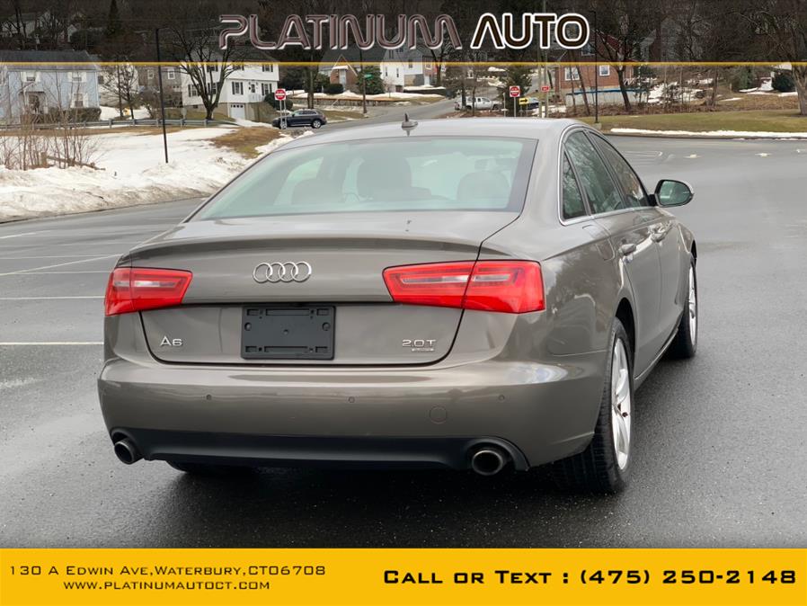 2012 Audi A6 4DR 2.0T Premium Plus, available for sale in Waterbury, Connecticut | Platinum Auto Care. Waterbury, Connecticut 2012 Audi A6 4DR 2.0T Premium Plus, available for sale in Waterbury, Connecticut | Platinum Auto Care. Waterbury, Connecticut