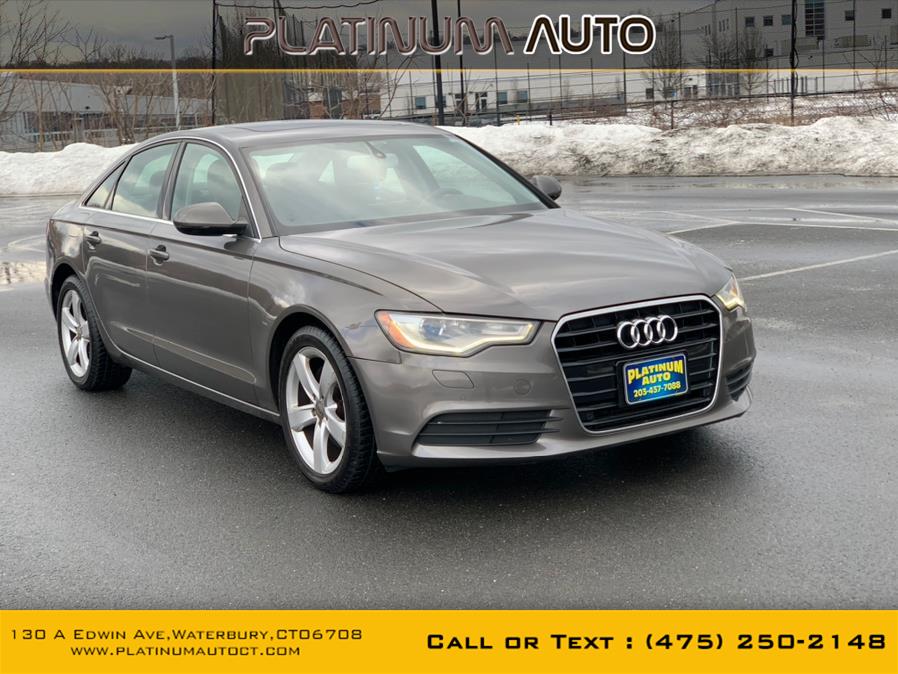 2012 Audi A6 4DR 2.0T Premium Plus, available for sale in Waterbury, Connecticut | Platinum Auto Care. Waterbury, Connecticut 2012 Audi A6 4DR 2.0T Premium Plus, available for sale in Waterbury, Connecticut | Platinum Auto Care. Waterbury, Connecticut