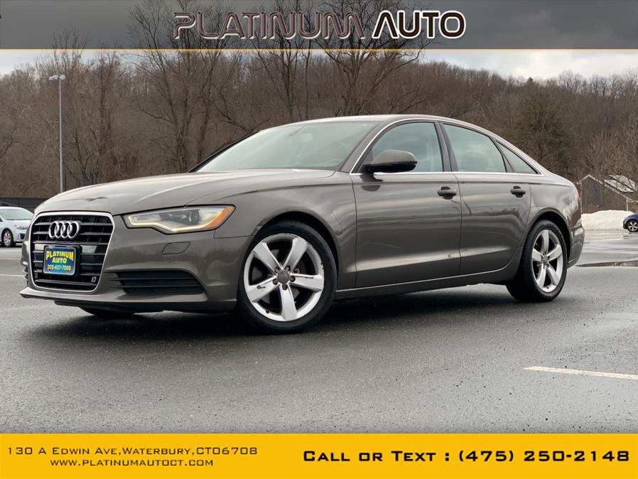 2012 Audi A6 4DR 2.0T Premium Plus, available for sale in Waterbury, Connecticut | Platinum Auto Care. Waterbury, Connecticut 2012 Audi A6 4DR 2.0T Premium Plus, available for sale in Waterbury, Connecticut | Platinum Auto Care. Waterbury, Connecticut