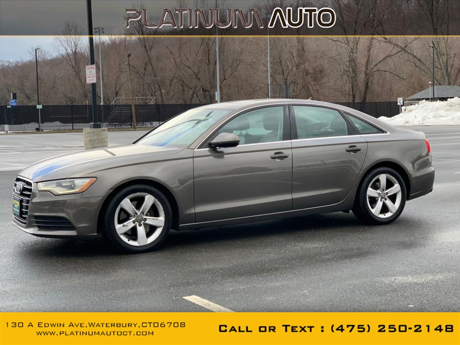 2012 Audi A6 4DR 2.0T Premium Plus, available for sale in Waterbury, Connecticut | Platinum Auto Care. Waterbury, Connecticut 2012 Audi A6 4DR 2.0T Premium Plus, available for sale in Waterbury, Connecticut | Platinum Auto Care. Waterbury, Connecticut