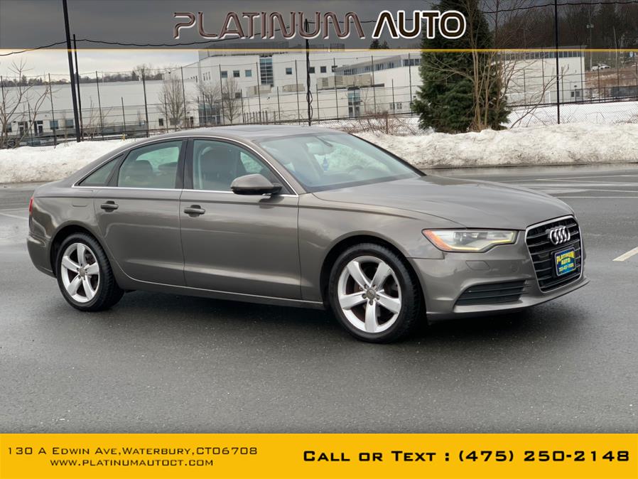 2012 Audi A6 4DR 2.0T Premium Plus, available for sale in Waterbury, Connecticut | Platinum Auto Care. Waterbury, Connecticut 2012 Audi A6 4DR 2.0T Premium Plus, available for sale in Waterbury, Connecticut | Platinum Auto Care. Waterbury, Connecticut