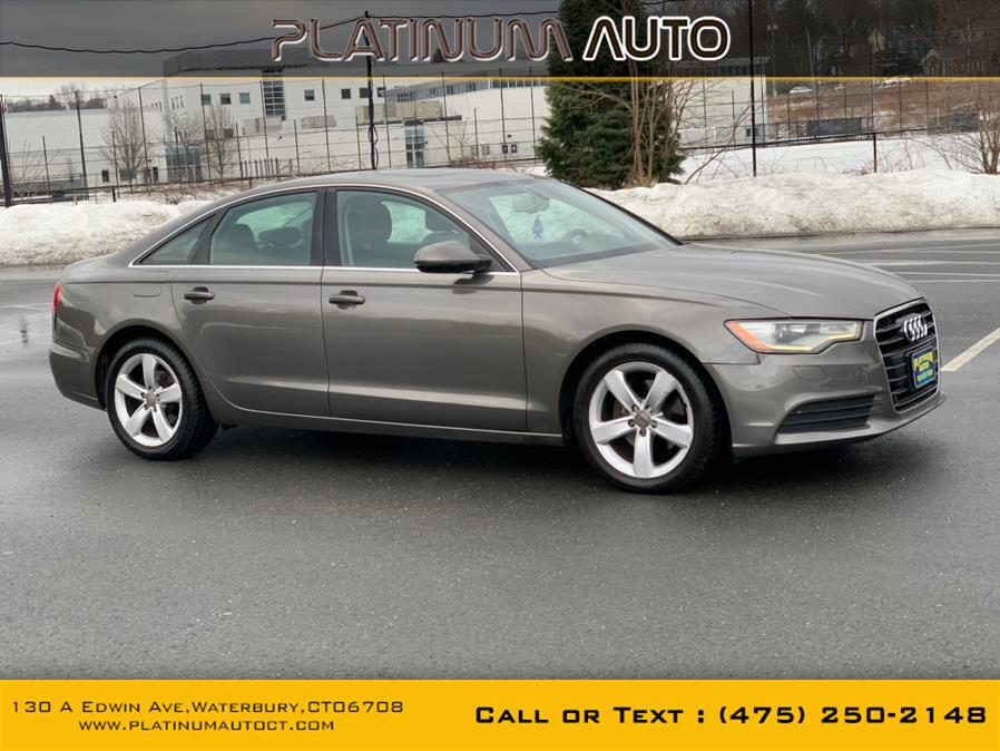 2012 Audi A6 4DR 2.0T Premium Plus, available for sale in Waterbury, Connecticut | Platinum Auto Care. Waterbury, Connecticut 2012 Audi A6 4DR 2.0T Premium Plus, available for sale in Waterbury, Connecticut | Platinum Auto Care. Waterbury, Connecticut
