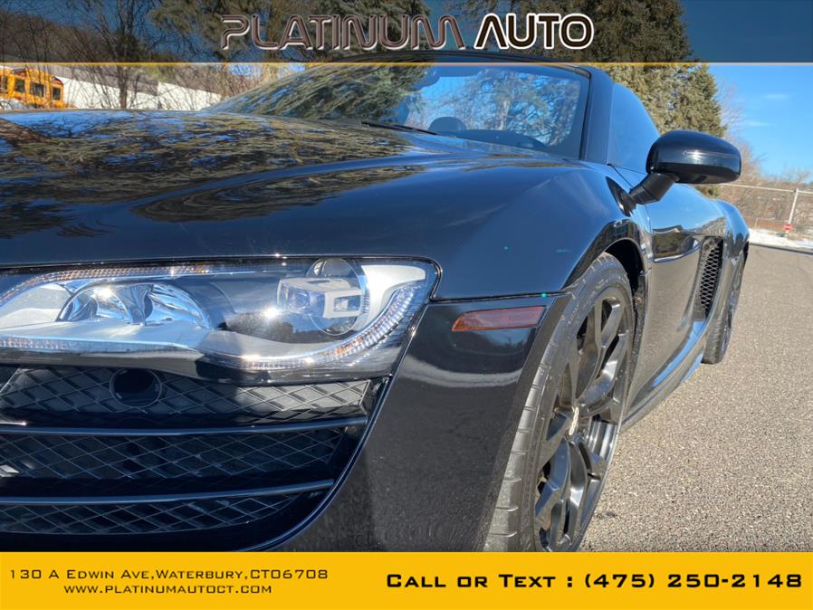 Used Audi R8 2dr Conv Auto quattro Spyder 5.2L 2012 | Platinum Auto Care. Waterbury, Connecticut Used Audi R8 2dr Conv Auto quattro Spyder 5.2L 2012 | Platinum Auto Care. Waterbury, Connecticut