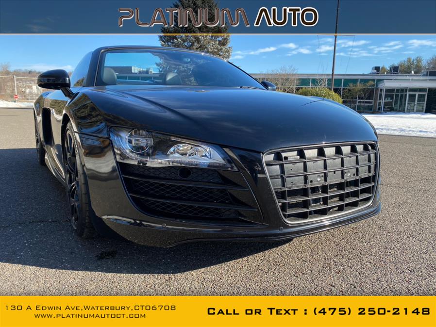 Used Audi R8 2dr Conv Auto quattro Spyder 5.2L 2012 | Platinum Auto Care. Waterbury, Connecticut Used Audi R8 2dr Conv Auto quattro Spyder 5.2L 2012 | Platinum Auto Care. Waterbury, Connecticut