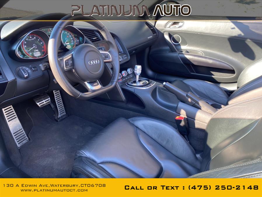 Used Audi R8 2dr Conv Auto quattro Spyder 5.2L 2012 | Platinum Auto Care. Waterbury, Connecticut Used Audi R8 2dr Conv Auto quattro Spyder 5.2L 2012 | Platinum Auto Care. Waterbury, Connecticut