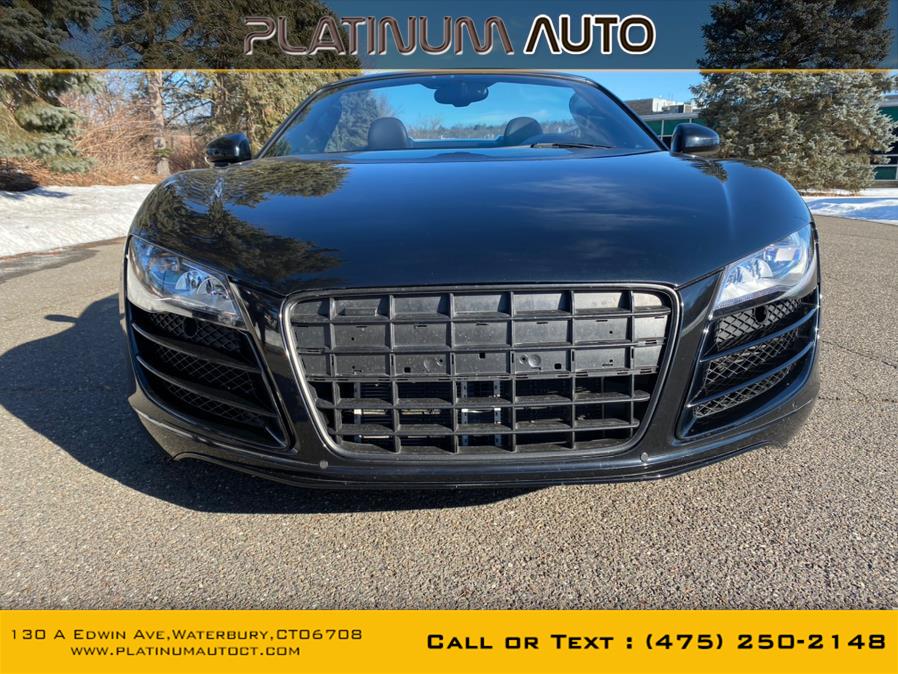 Used Audi R8 2dr Conv Auto quattro Spyder 5.2L 2012 | Platinum Auto Care. Waterbury, Connecticut Used Audi R8 2dr Conv Auto quattro Spyder 5.2L 2012 | Platinum Auto Care. Waterbury, Connecticut