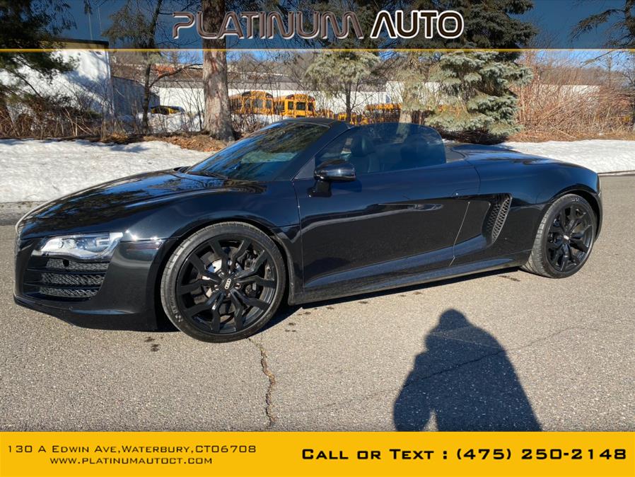 Used Audi R8 2dr Conv Auto quattro Spyder 5.2L 2012 | Platinum Auto Care. Waterbury, Connecticut Used Audi R8 2dr Conv Auto quattro Spyder 5.2L 2012 | Platinum Auto Care. Waterbury, Connecticut