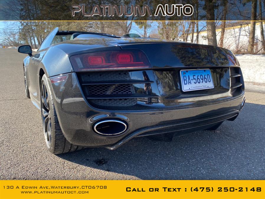 Used Audi R8 2dr Conv Auto quattro Spyder 5.2L 2012 | Platinum Auto Care. Waterbury, Connecticut Used Audi R8 2dr Conv Auto quattro Spyder 5.2L 2012 | Platinum Auto Care. Waterbury, Connecticut