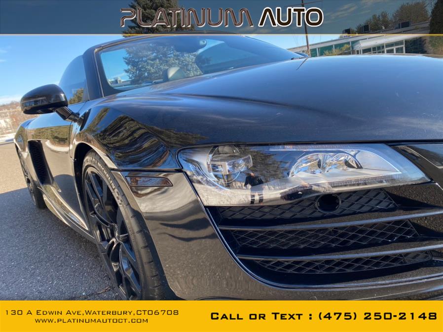 Used Audi R8 2dr Conv Auto quattro Spyder 5.2L 2012 | Platinum Auto Care. Waterbury, Connecticut Used Audi R8 2dr Conv Auto quattro Spyder 5.2L 2012 | Platinum Auto Care. Waterbury, Connecticut