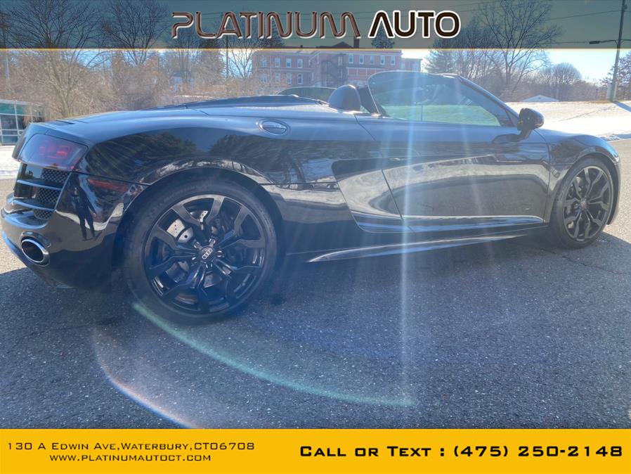 Used Audi R8 2dr Conv Auto quattro Spyder 5.2L 2012 | Platinum Auto Care. Waterbury, Connecticut Used Audi R8 2dr Conv Auto quattro Spyder 5.2L 2012 | Platinum Auto Care. Waterbury, Connecticut