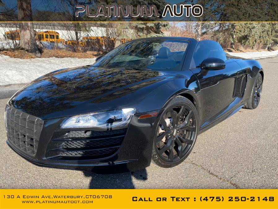 Used Audi R8 2dr Conv Auto quattro Spyder 5.2L 2012 | Platinum Auto Care. Waterbury, Connecticut Used Audi R8 2dr Conv Auto quattro Spyder 5.2L 2012 | Platinum Auto Care. Waterbury, Connecticut