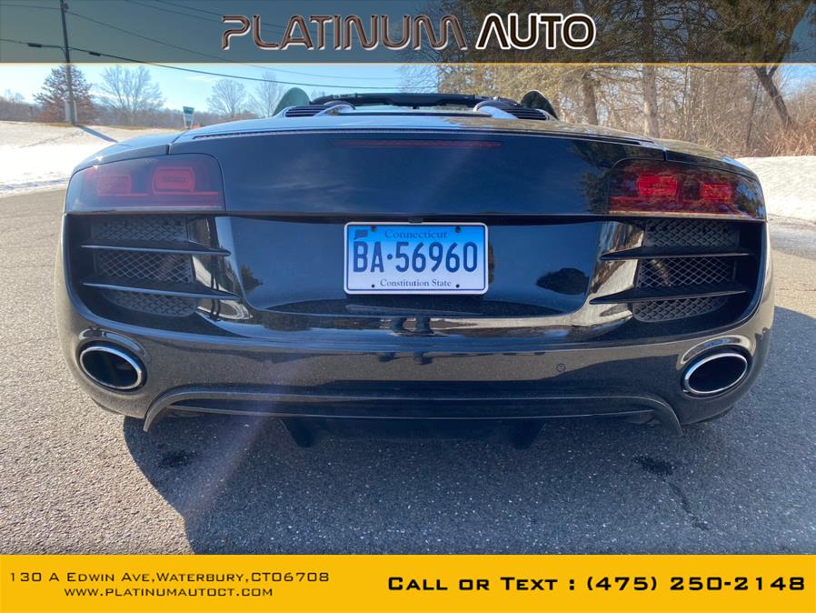 Used Audi R8 2dr Conv Auto quattro Spyder 5.2L 2012 | Platinum Auto Care. Waterbury, Connecticut Used Audi R8 2dr Conv Auto quattro Spyder 5.2L 2012 | Platinum Auto Care. Waterbury, Connecticut