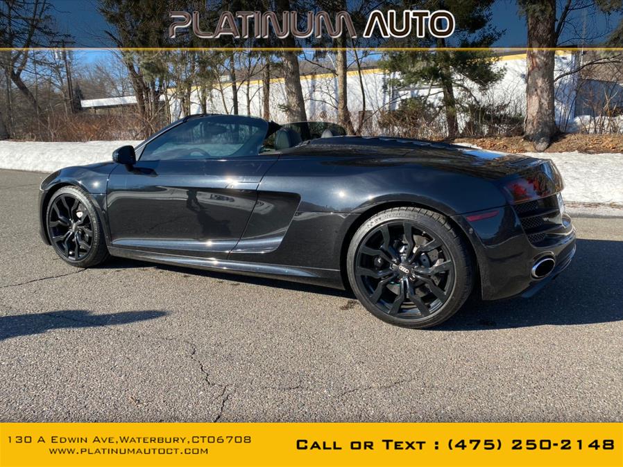 Used Audi R8 2dr Conv Auto quattro Spyder 5.2L 2012 | Platinum Auto Care. Waterbury, Connecticut Used Audi R8 2dr Conv Auto quattro Spyder 5.2L 2012 | Platinum Auto Care. Waterbury, Connecticut