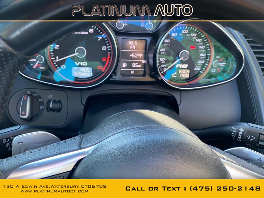 Used Audi R8 2dr Conv Auto quattro Spyder 5.2L 2012 | Platinum Auto Care. Waterbury, Connecticut Used Audi R8 2dr Conv Auto quattro Spyder 5.2L 2012 | Platinum Auto Care. Waterbury, Connecticut