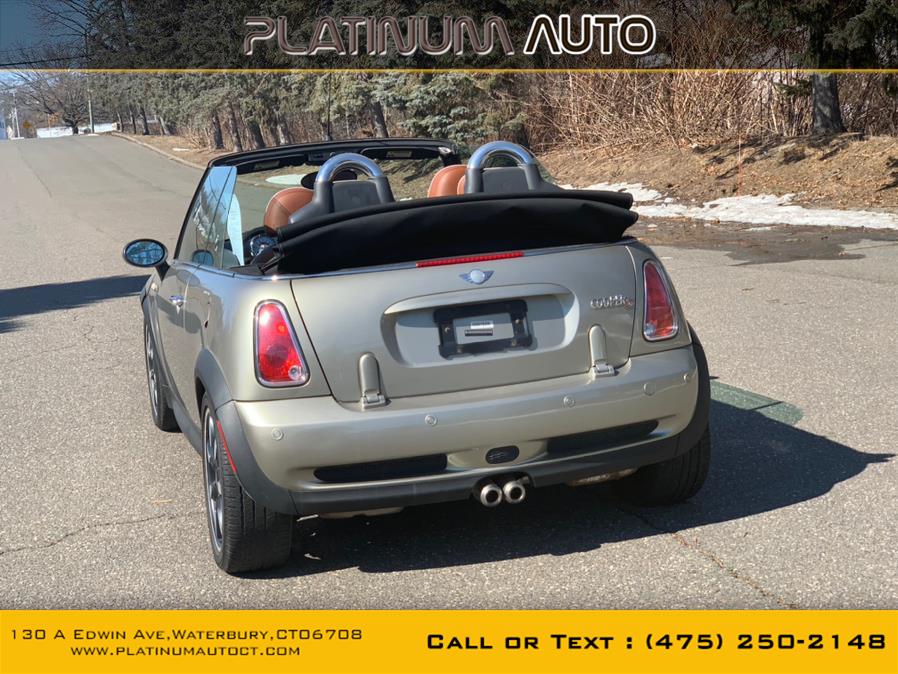2008 MINI Cooper Convertible 2dr S, available for sale in Waterbury, Connecticut | Platinum Auto Care. Waterbury, Connecticut 2008 MINI Cooper Convertible 2dr S, available for sale in Waterbury, Connecticut | Platinum Auto Care. Waterbury, Connecticut