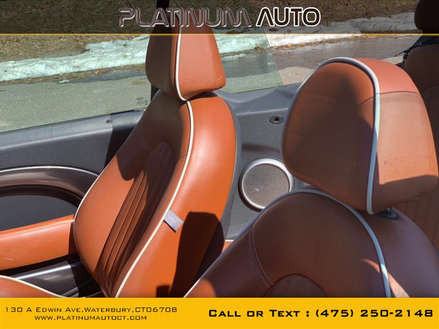 2008 MINI Cooper Convertible 2dr S, available for sale in Waterbury, Connecticut | Platinum Auto Care. Waterbury, Connecticut 2008 MINI Cooper Convertible 2dr S, available for sale in Waterbury, Connecticut | Platinum Auto Care. Waterbury, Connecticut