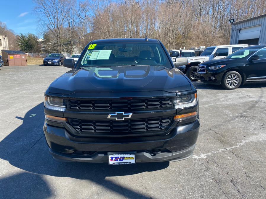 Used Chevrolet Silverado 1500 4WD Double Cab 143.5" Custom 2018 | Tru Auto Mall. Berlin, Connecticut Used Chevrolet Silverado 1500 4WD Double Cab 143.5" Custom 2018 | Tru Auto Mall. Berlin, Connecticut