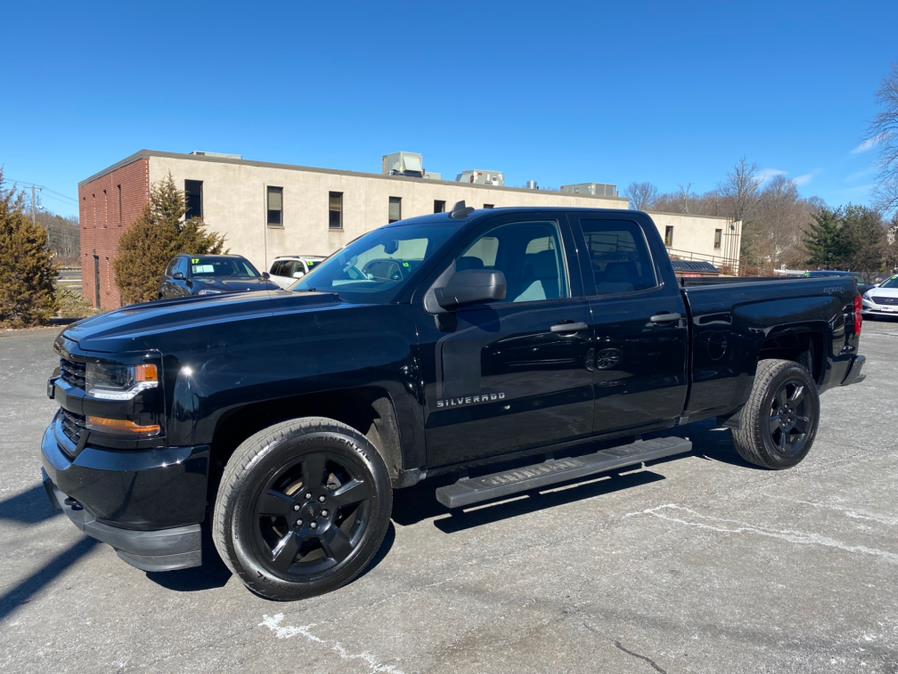 Used Chevrolet Silverado 1500 4WD Double Cab 143.5" Custom 2018 | Tru Auto Mall. Berlin, Connecticut Used Chevrolet Silverado 1500 4WD Double Cab 143.5" Custom 2018 | Tru Auto Mall. Berlin, Connecticut