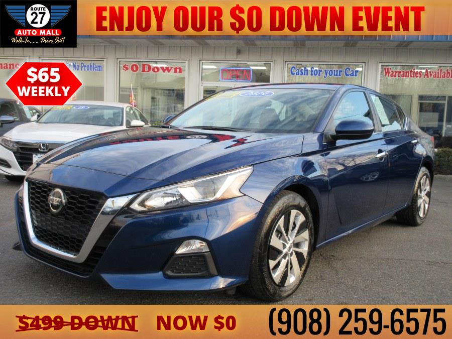 2019 Nissan Altima 2.5 S Sedan, available for sale in Linden, New Jersey | Route 27 Auto Mall. Linden, New Jersey