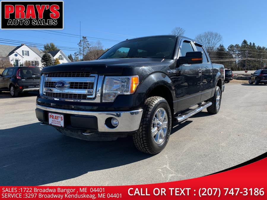2013 Ford F-150 4WD SuperCrew 145" XLT, available for sale in Bangor , Maine | Pray's Auto Sales . Bangor , Maine