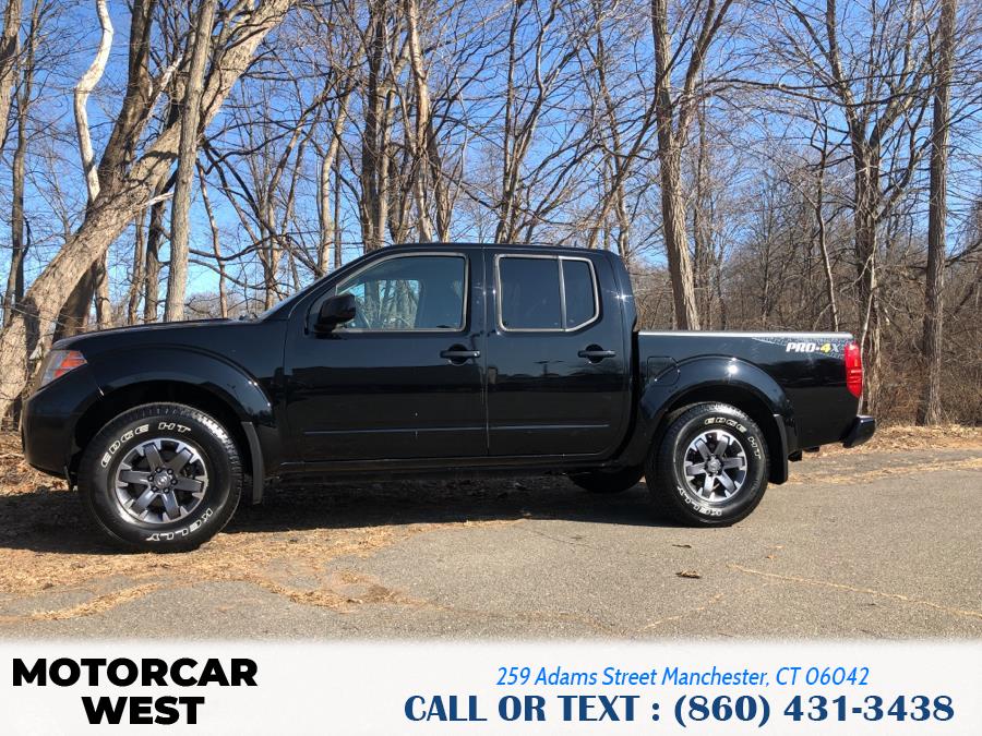 2015 Nissan Frontier 4WD Crew Cab SWB Auto PRO-4X, available for sale in Manchester, Connecticut | Motorcar West. Manchester, Connecticut