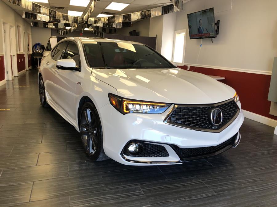 Used Acura TLX 3.5L SH-AWD w/A-SPEC Pkg Red Leather 2019 | Signature Auto Sales. Franklin Square, New York Used Acura TLX 3.5L SH-AWD w/A-SPEC Pkg Red Leather 2019 | Signature Auto Sales. Franklin Square, New York