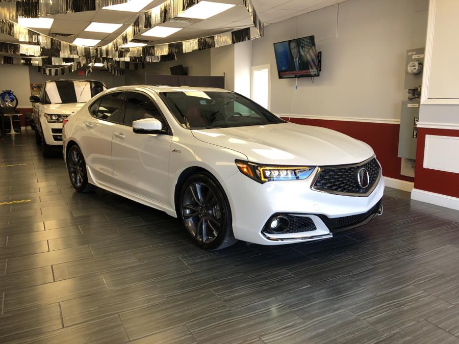 Used Acura TLX 3.5L SH-AWD w/A-SPEC Pkg Red Leather 2019 | Signature Auto Sales. Franklin Square, New York Used Acura TLX 3.5L SH-AWD w/A-SPEC Pkg Red Leather 2019 | Signature Auto Sales. Franklin Square, New York