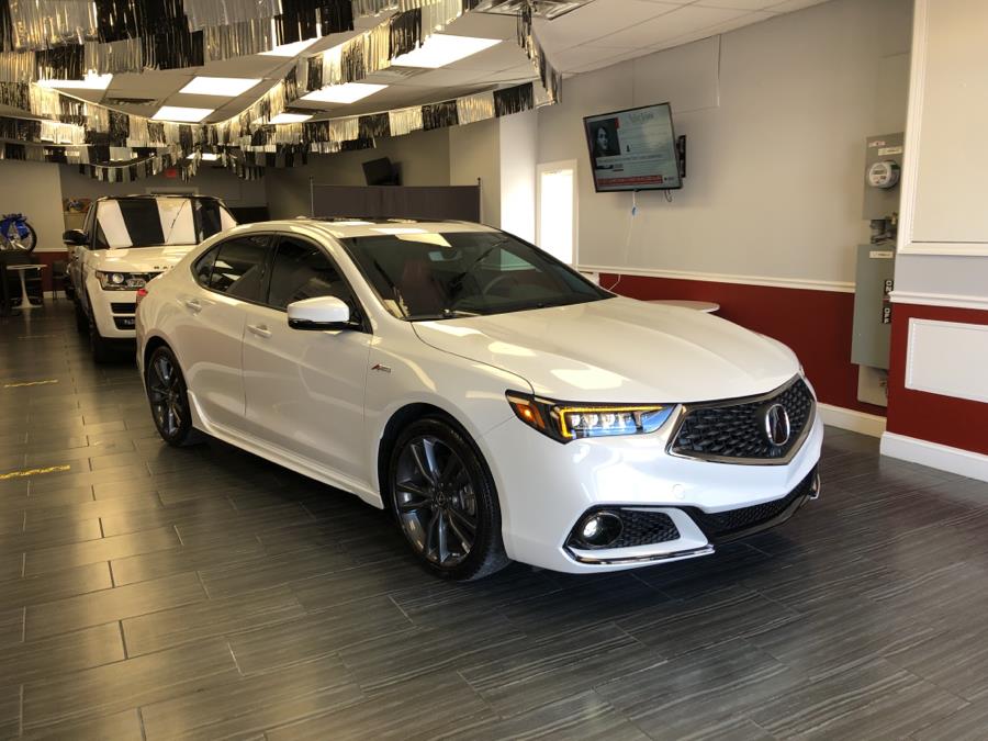 Used Acura TLX 3.5L SH-AWD w/A-SPEC Pkg Red Leather 2019 | Signature Auto Sales. Franklin Square, New York Used Acura TLX 3.5L SH-AWD w/A-SPEC Pkg Red Leather 2019 | Signature Auto Sales. Franklin Square, New York