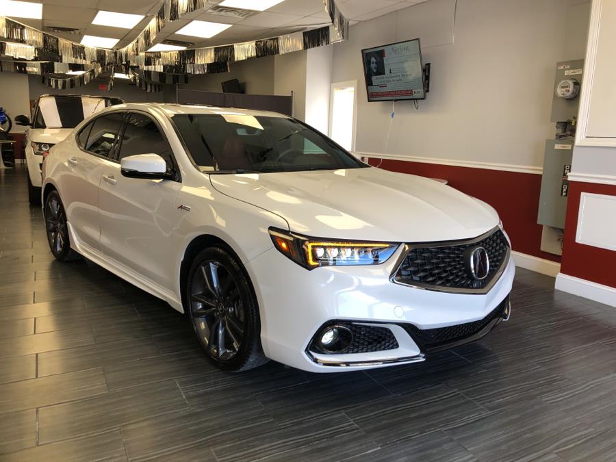 Used Acura TLX 3.5L SH-AWD w/A-SPEC Pkg Red Leather 2019 | Signature Auto Sales. Franklin Square, New York Used Acura TLX 3.5L SH-AWD w/A-SPEC Pkg Red Leather 2019 | Signature Auto Sales. Franklin Square, New York