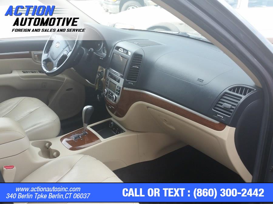 Used Hyundai Santa Fe AWD 4dr Auto Limited 2009 | Action Automotive. Berlin, Connecticut Used Hyundai Santa Fe AWD 4dr Auto Limited 2009 | Action Automotive. Berlin, Connecticut
