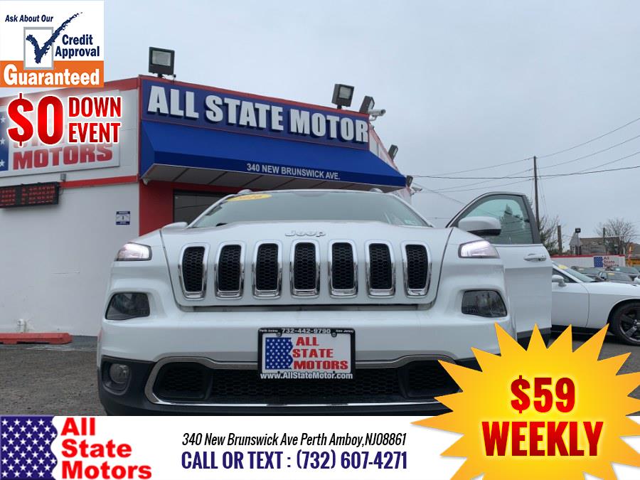2016 Jeep Cherokee 4WD 4dr Limited, available for sale in Perth Amboy, New Jersey | All State Motor Inc. Perth Amboy, New Jersey 2016 Jeep Cherokee 4WD 4dr Limited, available for sale in Perth Amboy, New Jersey | All State Motor Inc. Perth Amboy, New Jersey
