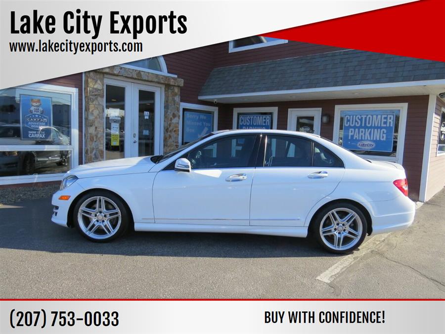Used Mercedes-benz C-class C 300 Sport 4MATIC AWD 4dr Sedan 2014 | Lake City Exports Inc. Auburn, Maine Used Mercedes-benz C-class C 300 Sport 4MATIC AWD 4dr Sedan 2014 | Lake City Exports Inc. Auburn, Maine