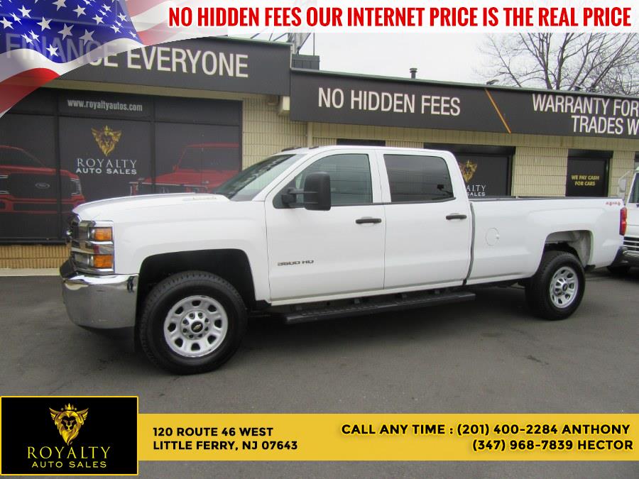 2015 Chevrolet Silverado 3500HD Built After Aug 14 4WD Crew Cab 167.7" Work Truck, available for sale in Little Ferry, New Jersey | Royalty Auto Sales. Little Ferry, New Jersey