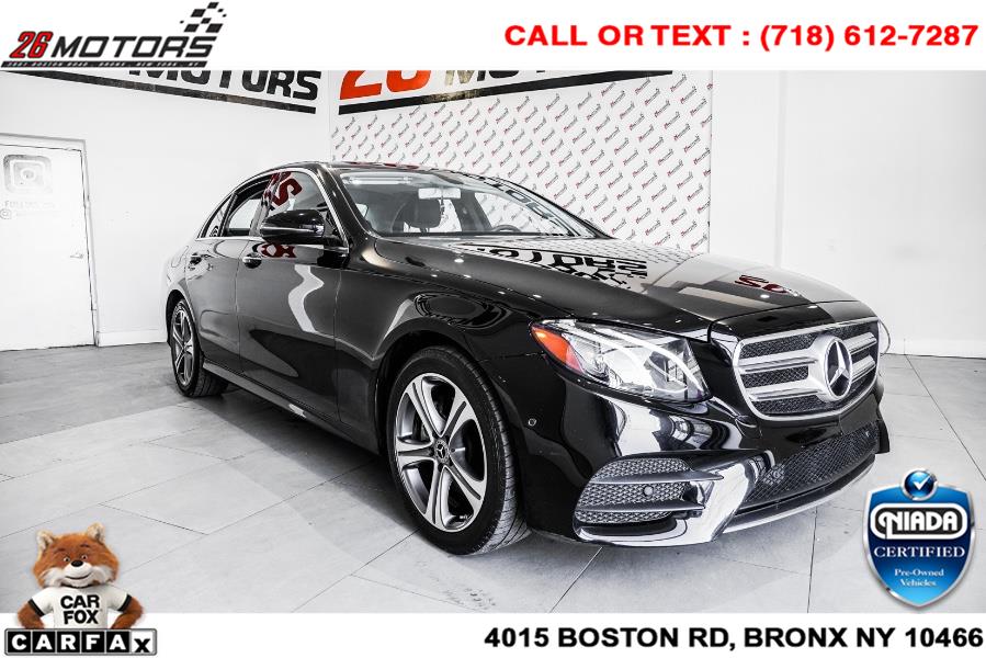 Used Mercedes-Benz E-Class E 300 4MATIC Sedan 2018 | 26 Motors Corp. Bronx, New York Used Mercedes-Benz E-Class E 300 4MATIC Sedan 2018 | 26 Motors Corp. Bronx, New York