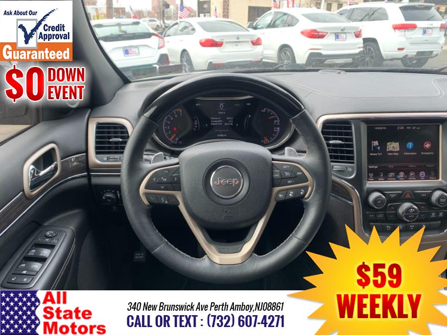 2015 Jeep Grand Cherokee 4WD 4dr Overland, available for sale in Perth Amboy, New Jersey | All State Motor Inc. Perth Amboy, New Jersey 2015 Jeep Grand Cherokee 4WD 4dr Overland, available for sale in Perth Amboy, New Jersey | All State Motor Inc. Perth Amboy, New Jersey