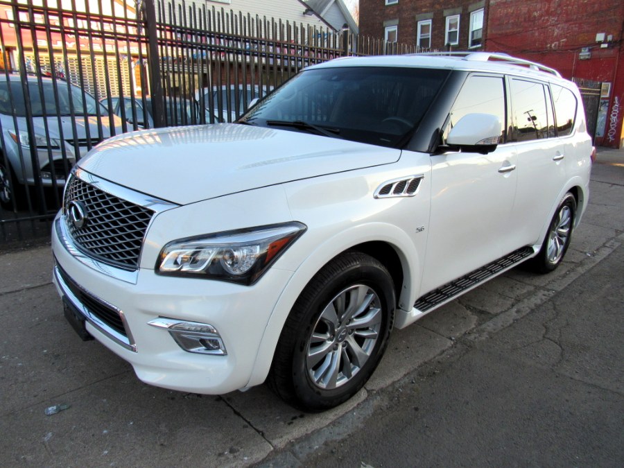 2016 INFINITI QX80 4WD 4dr, available for sale in Paterson, New Jersey | MFG Prestige Auto Group. Paterson, New Jersey 2016 INFINITI QX80 4WD 4dr, available for sale in Paterson, New Jersey | MFG Prestige Auto Group. Paterson, New Jersey