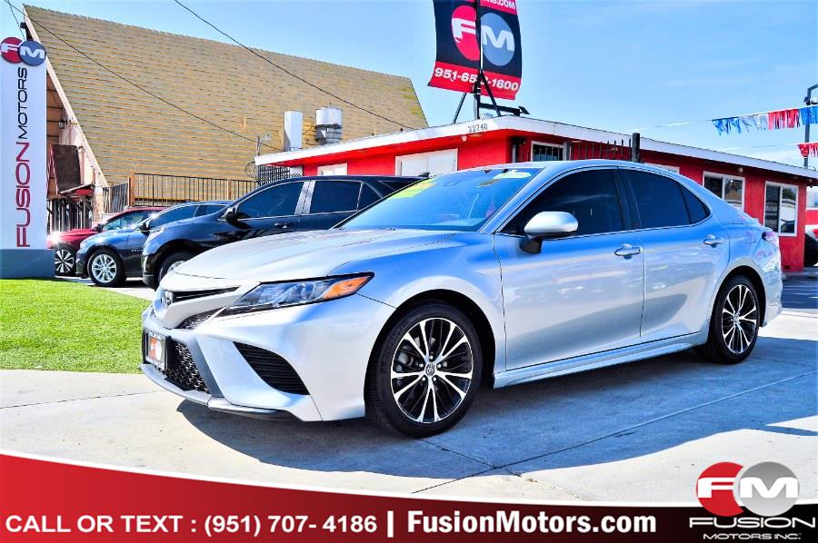 2018 Toyota Camry SE Auto (Natl), available for sale in Moreno Valley, California | Fusion Motors Inc. Moreno Valley, California