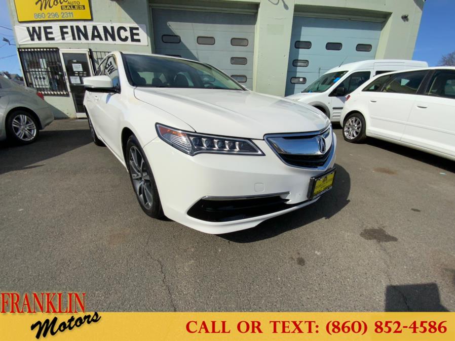 2016 Acura TLX 4dr Sdn SH-AWD V6 Tech, available for sale in Hartford, Connecticut | Franklin Motors Auto Sales LLC. Hartford, Connecticut